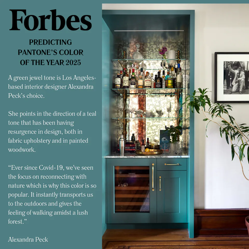 Forbes feature on Alexandra Peck Design: Predicting Pantone’s 2025 Color of the Year